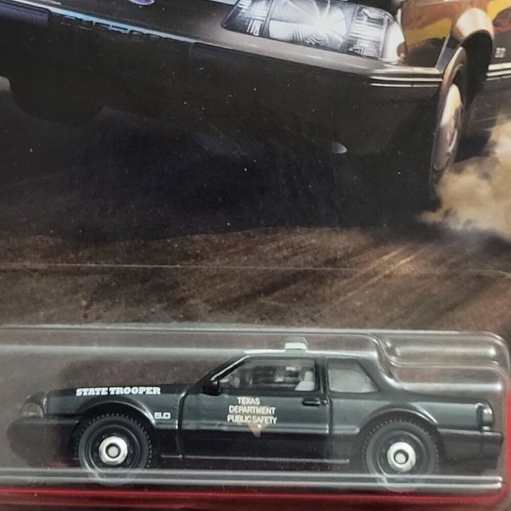 2019 MATCHBOX, '93 FORD MUSTANG LX SSP POLICE INTERCEPTOR, MINT IN THE PACKAGE!!